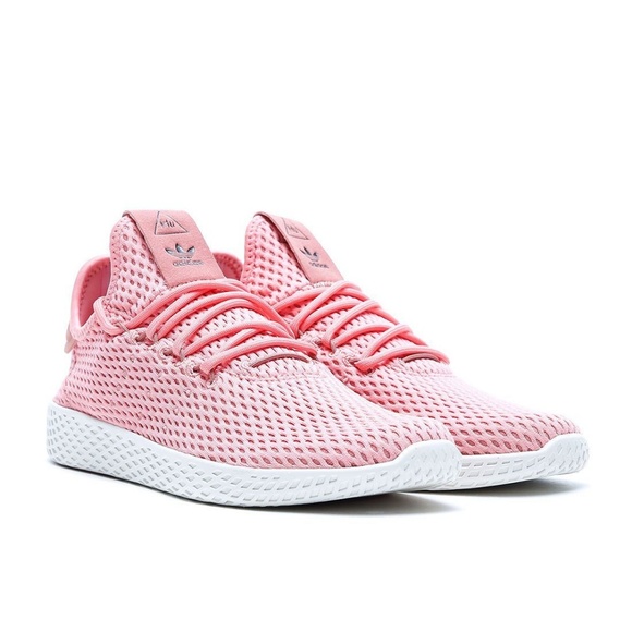 adidas Shoes - WOMEN'S PHARRELL X ADIDAS TENNIS HU “RAW PINK”